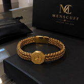 Mercedes Men’s Bracelet – Premium Gold & Silver