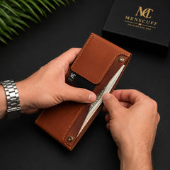 Men's Premium Leather Wallet – Brown